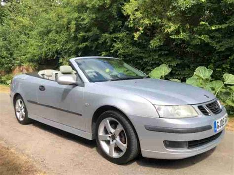 Saab 2005 05 9 3 20t Turbo Vector Convertible Cabriolet Auto Car For Sale