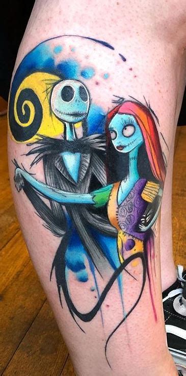 100 Unique Jack And Sally Tattoos The Nightmare Before Christmas