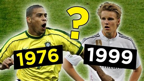 The Best Footballer Born In Every Year From 1970 2000 Youtube