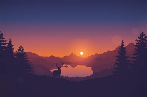 Mountain Vector Wallpaper 4k Krkfm