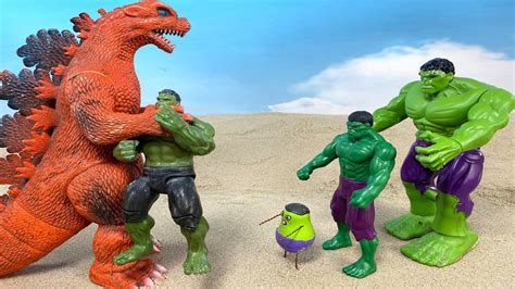 Rescue Team Hulk Evolution Of Shin Godzila Returning From The Dead SECRET SuperHero