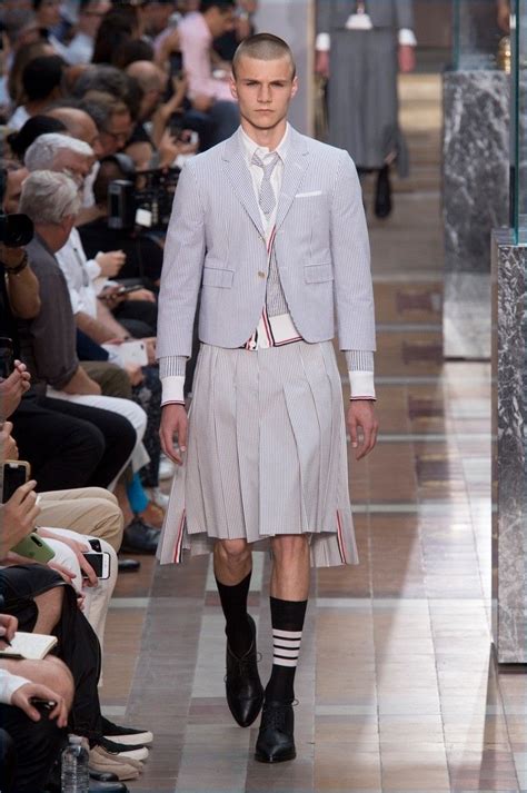 Thom Browne Spring Summer 2018 Mens Collection During Paris Fashion