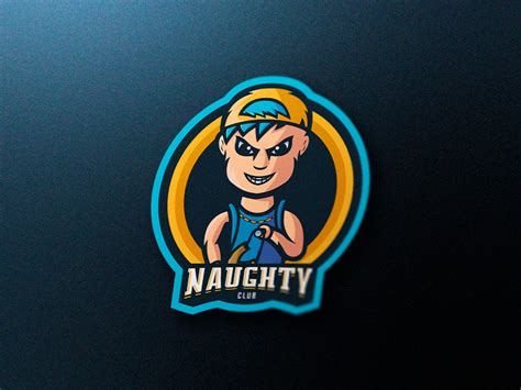 Naughty Mascot Logo By Daniel On Dribbble