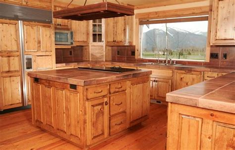 Rustic Pine Kitchen Cabinets For Sale Robertdobbins