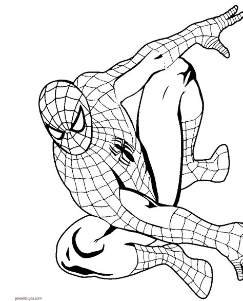 Dibujos de Spiderman para colorear