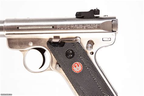Ruger Mark Iii Target 22 Lr Used Gun Inv 225659