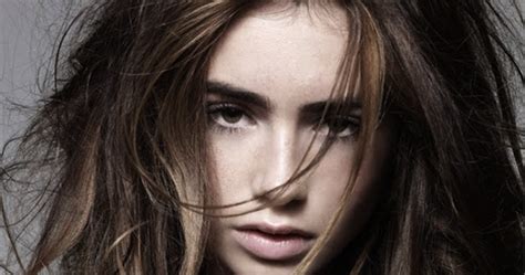 Blush And Bangs Style Spotlight Lily Collins