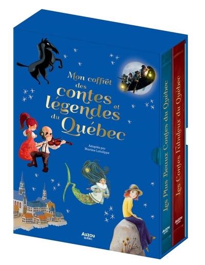 Communication Jeunesse Mon coffret des contes et légendes du Québec