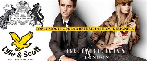 Top 10 Most Popular British Fashion Designer Brands Glamorous Planet
