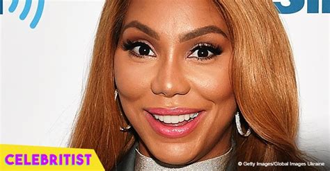 Tamar Braxton Sets Hearts Racing In Lingerie With Blonde Curly Wig In