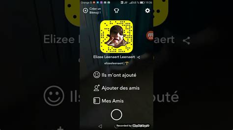 Ajouter Moi Mon Compte Snapchat Elizee Leenaert Youtube
