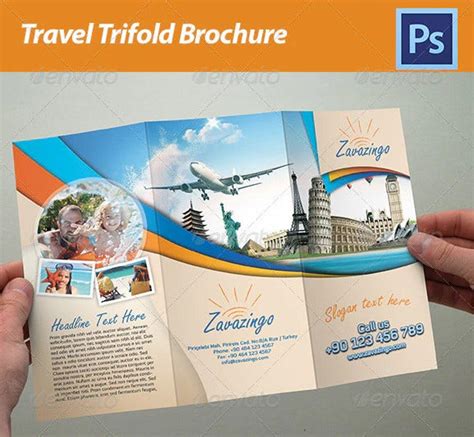 22 Travel Tri Fold Brochure Designs And Templates Psd Ai
