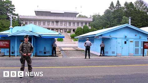 The Border Between North And South Korea Bbc News