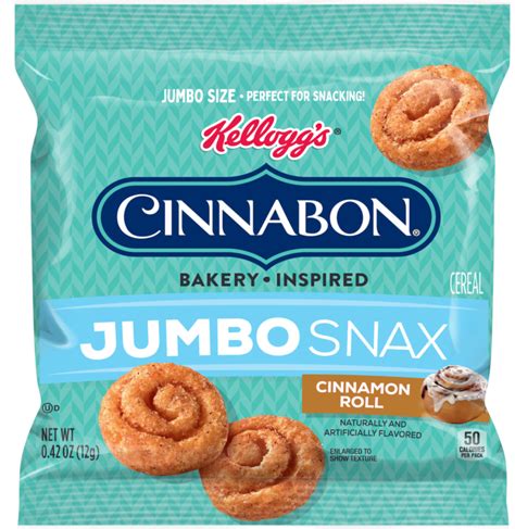 Kelloggs Is Selling Crispy Jumbo Cinnabon Snacks