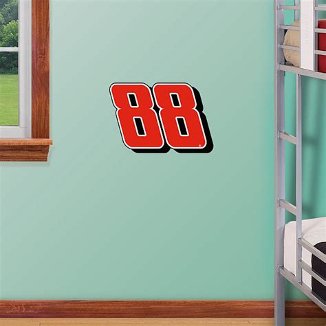 Small Dale Earnhardt Jr 88 Logo Teammate Decal Shop Fathead® For Dale Earnhardt Jr Graphics