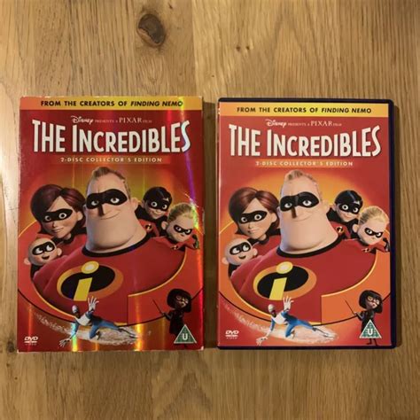 The Incredibles 2 Disc Collectors Edition 2004 Dvd Disney Pixar
