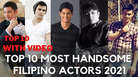 Top 10 Most Handsome Filipino Actors 2021 10 Handsome Actors Youtube