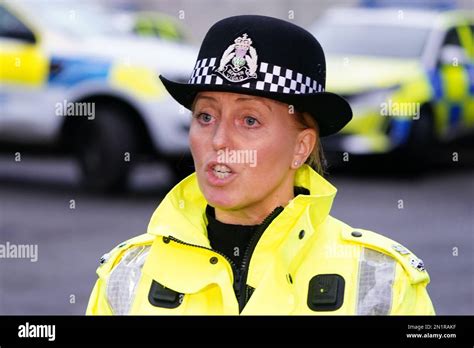 Central Scotland Police Chief Superintendent Catriona Paton Speaking To The Media Outside