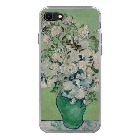 Muchowow Handyhülle Rosen Vincent Van Gogh Handyhülle Apple Iphone Se 2020 Smartphone