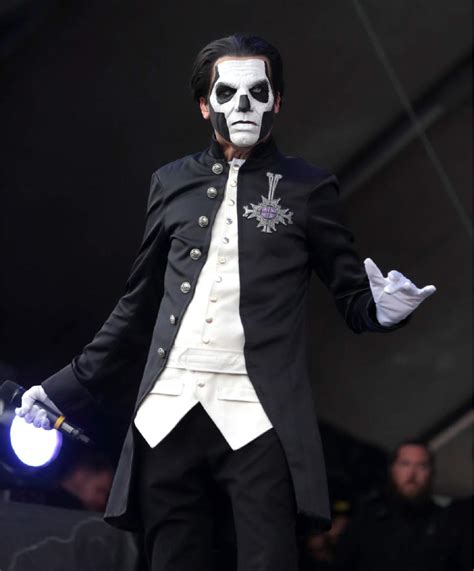 Papa Emeritus Iii Of The Band Ghost Performs In Concert During Day 2 Of