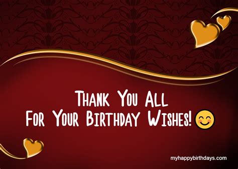135 Top Thank You Messages For Birthday Wishes Quotes Images