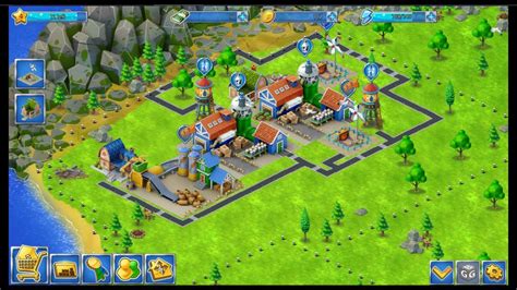 It uses the flash technology. Family Town Gameplay - City Building Online Game for ...