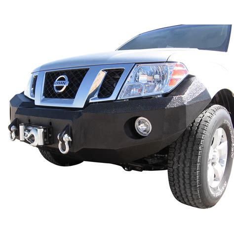 Iron Bull Bumpers Nissan Frontier 2005 2014 Base Front Winch Black