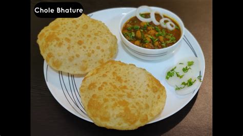 Chole bhature recipe with step by step photos. Chole Bhature - Bhature without yeast / Restaurant style ...