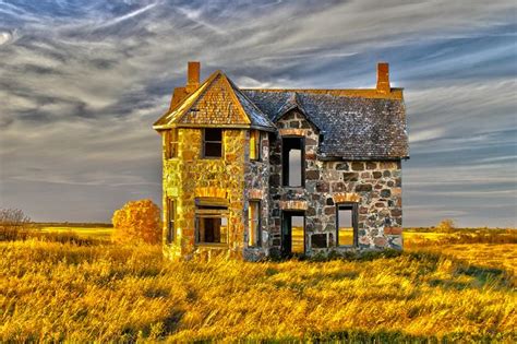 This Old Farm House In Esterhazy Saskatchewan Was Likely Built By A