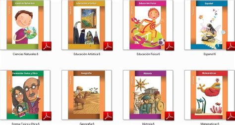 Disponibles para leer online en formato pdf. Aula Virtual: Libros de Texto de Sexto Grado 2011-2012