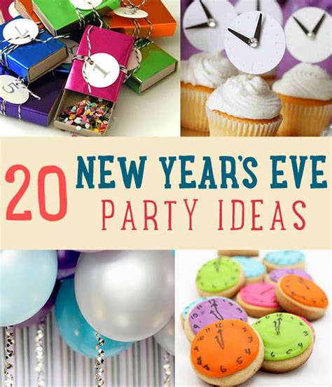 20 New Years Eve Party Ideas Diy Ready