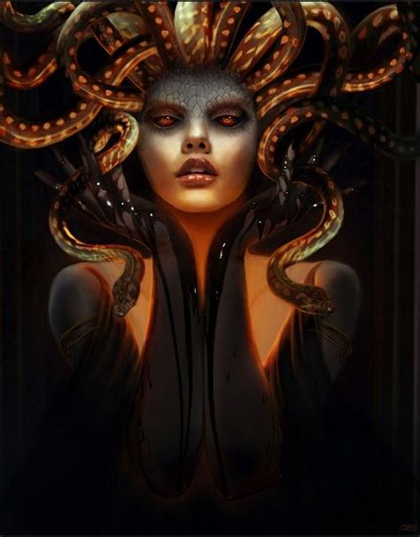 Melanie Delon Medusa Gorgon Mythical Creatures Mythological Creatures