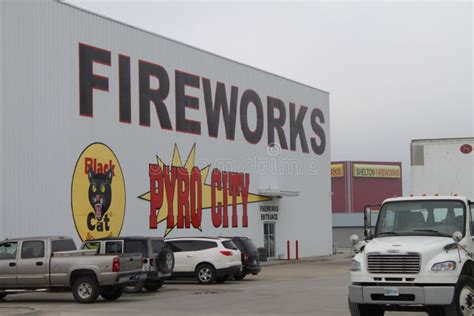 Fireworks Store Exterior 1947 Editorial Stock Photo Image Of Colorful