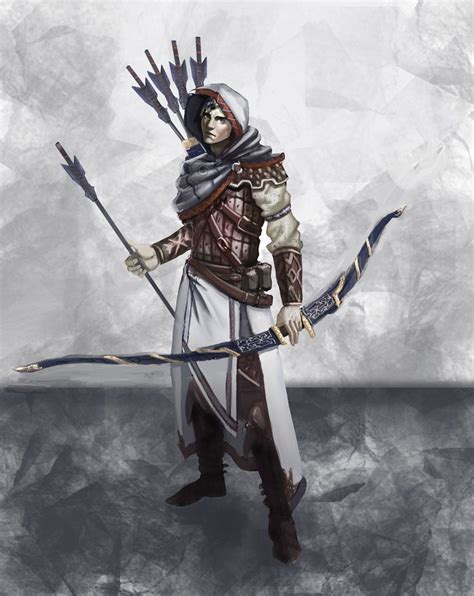 The Archer By Srionart On Deviantart Art Fantasy Rpg Creature Concept