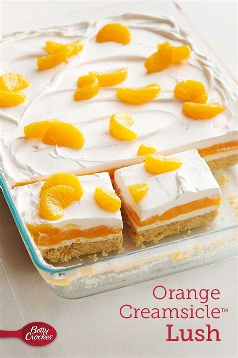 Orange Dreamsicle Lush Recipe Desserts Delicious Desserts Sugar