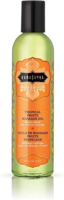 Kama Sutra Naturals Massage Olie Tropische Vruchten 236 Ml
