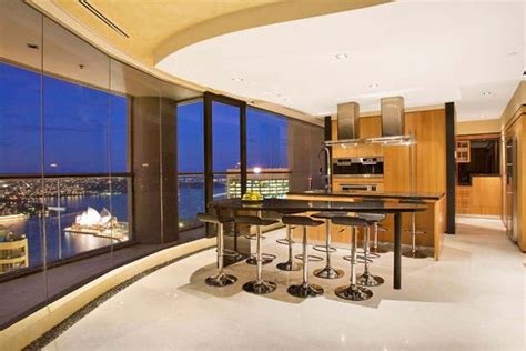 Sydney Fabulous Penthouse Luxury Interior Ideas Kitchen Viahousecom