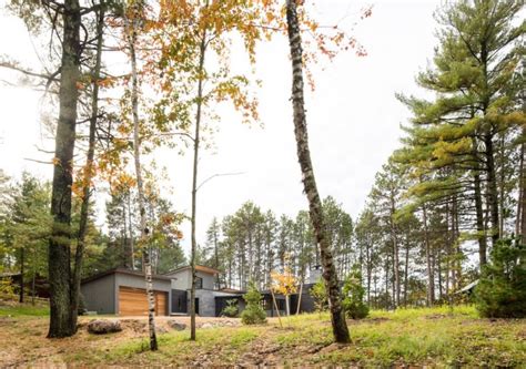 Stunning Home Fuses Modern Scandinavian Design With The Minnesotan Outdoors