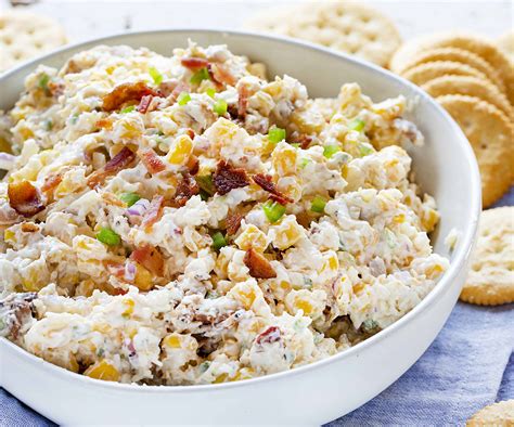 Bacon Corn Dip I Am Baker