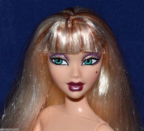 My Scene Fashion Barbie Doll Green Eyes Bangs Scene Fashion Barbie