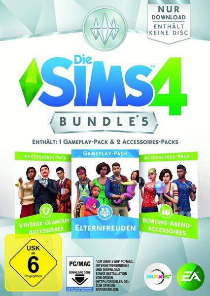 Die Sims 4 Bundle Pack 5 Download Code Pcmac 2017 Dvd Box