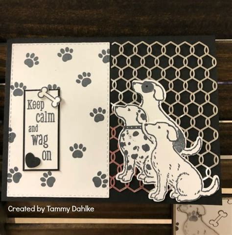 Happy Tails Bundle Stampin Studio Dog Cards Handmade Pet Sympathy