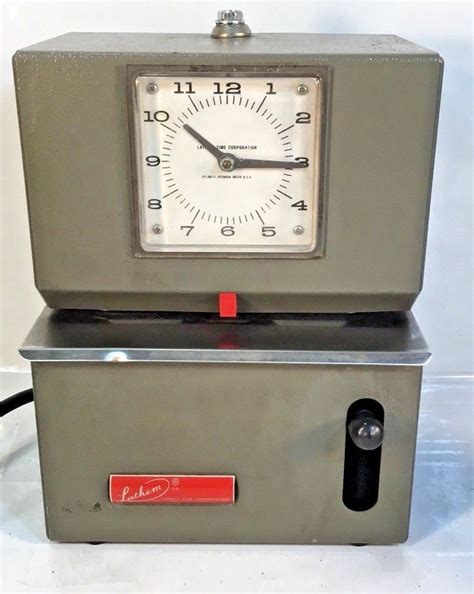 Manual Punch Time Clock
