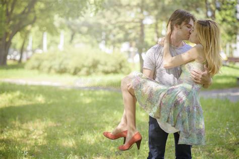 Couple Kissing Stock Image Image Of Human Chevallier 74617885