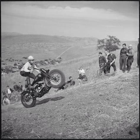 Hill Climbing Vintage Motocross Hill Climb Vintage Motorcycle Photos