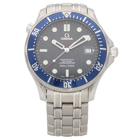 Omega Seamaster 22208000 Gents Watch Blue Dial 2010 Miltons