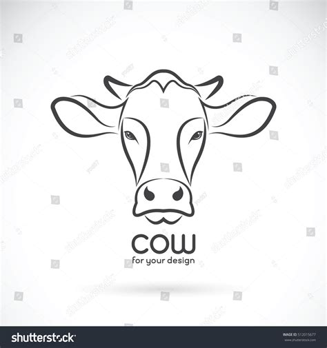 Vector Image Cow Head Design On Stock Vector (Royalty Free) 512015677