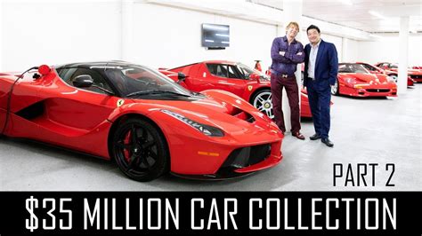 © 2021 sony interactive entertainment llc Ferrari Collector David Lee's $35 million car collection! (PART 2) - YouTube
