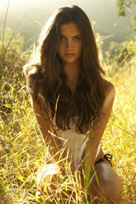Pretty Girl With Brown Hair Beautiful Brown Hair Fashion Girl Image 663175 On