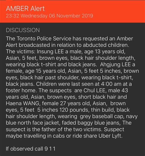 More often than not, these alerts are either misunderstandings, or. Amber alert : ontario